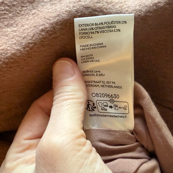 Maeve Oversized Wool Blend Moto Jacket - Picture 9 of 11